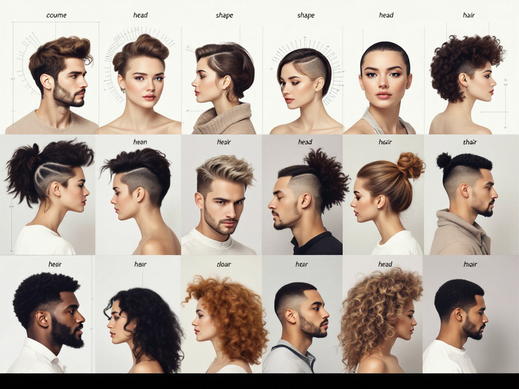 Coupe de cheveux et forme de tête : le guide pour choisir