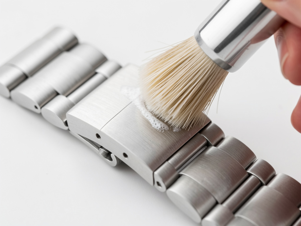 5 astuces pour l'entretien d'un bracelet montre acier brossé sans rayures