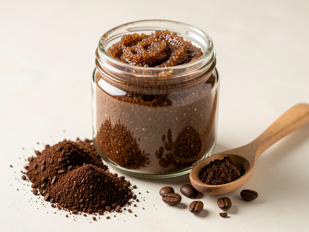 Comment conserver un gommage au marc de café pour longue durée d'usage