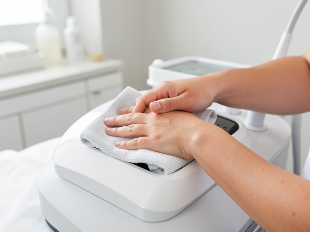 Guide pas à pas pour l'entretien et nettoyage d'un appareil Hydrafacial