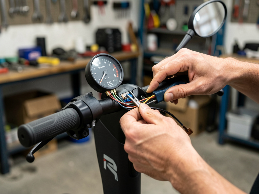 Installer un tachymètre sur trottinette électrique : tuto pas à pas