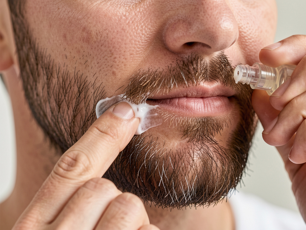 Soin de la peau après combleur de barbe : produits recommandés utiles